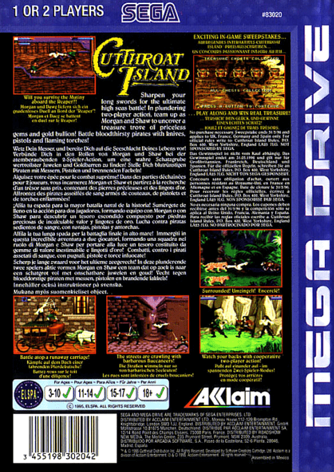 Cutthroat Island - Dos