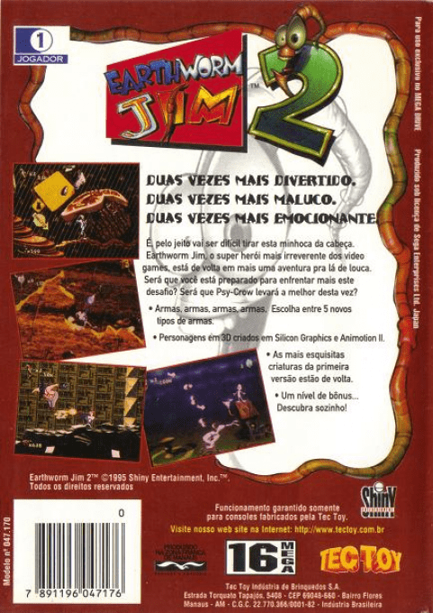 Earthworm Jim 2 - Dos