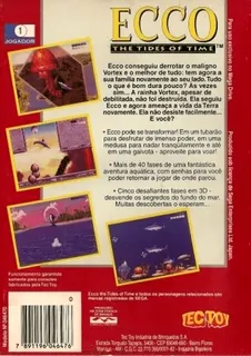 Ecco : Les Marées du Temps - Dos