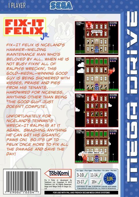 Fix-It Felix, Jr - Dos