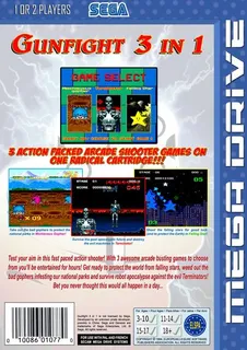 Gunfight 3 in 1 - Dos