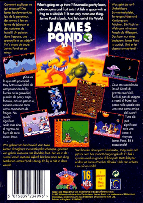 James Pond 3 - Dos