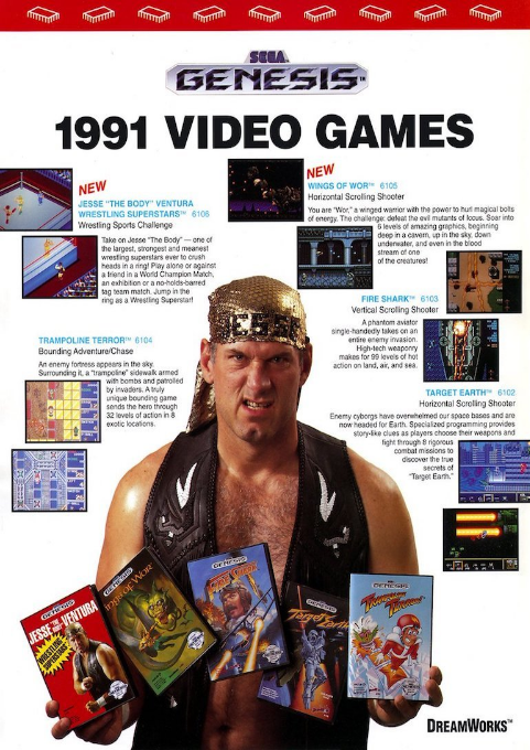 Jesse "the Body" Ventura - Wrestling Superstars - Dos