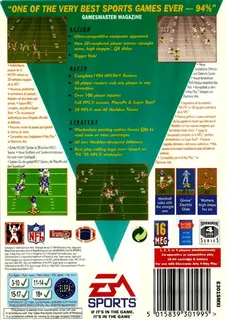 Madden NFL 95 - Dos