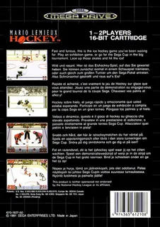Mario Lemieux Hockey - Dos