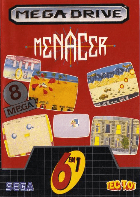 Menacer 6-Game Cartridge