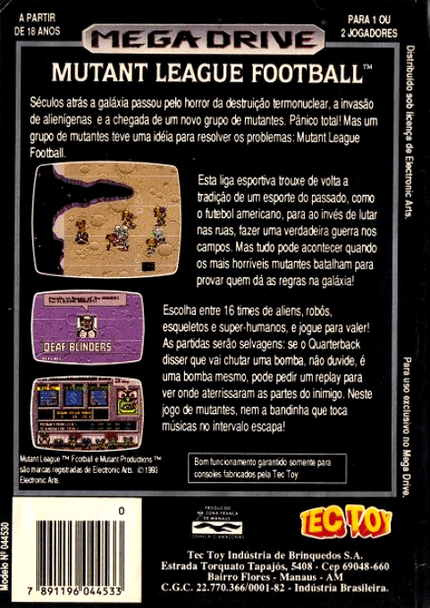 Mutant League Football - Dos