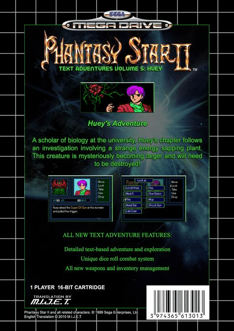 Phantasy Star 2 - Huey's Adventure - Dos