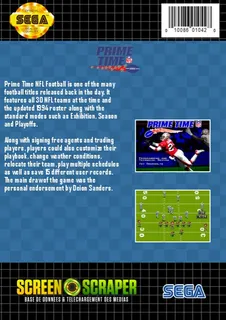 Prime Time NFL Starring Deion Sanders - Dos