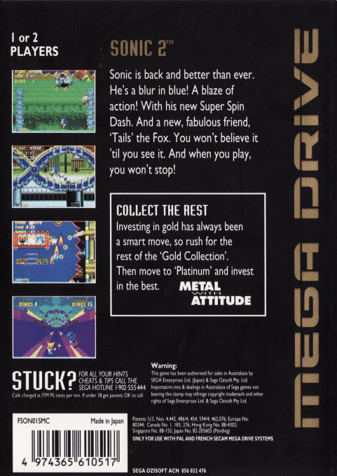 Sonic The Hedgehog 2 - Dos