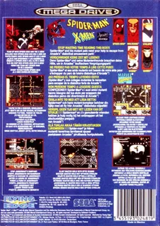 Spider-Man & X-Men : Arcade's Revenge - Dos