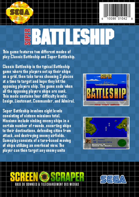 Super Battleship dos