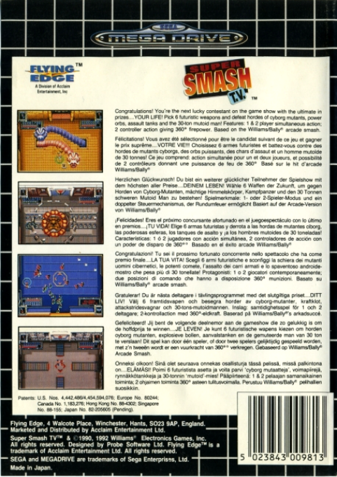 Super Smash T.V - Dos