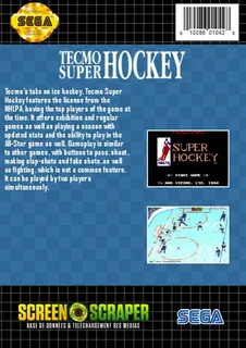 Tecmo Super Hockey - Dos