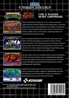 Teenage Mutant Ninja Turtles : Tournament Fighters - Dos