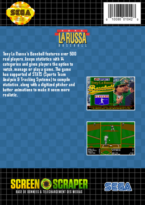 Tony La Russa Baseball - Dos
