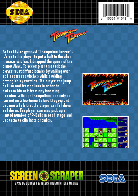 Trampoline Terror! - Dos