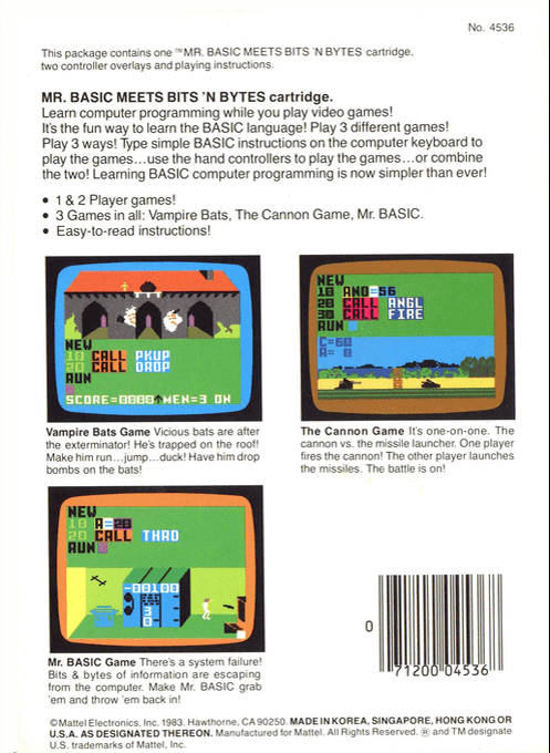 Mr. Basic Meets Bits 'n Bytes - Dos