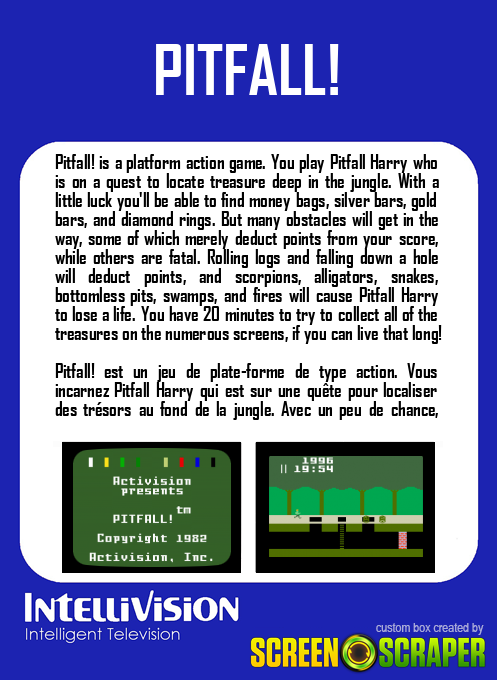 Pitfall! - Dos