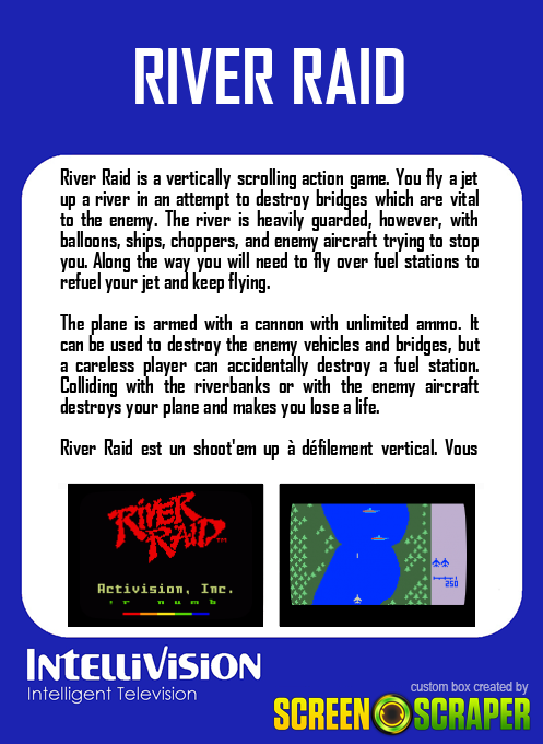 River Raid - Dos