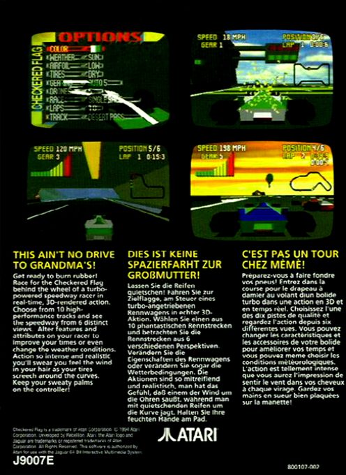 Checkered Flag - Dos