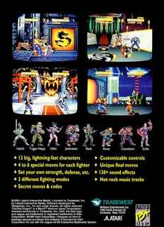 Double Dragon V : The Shadow Falls - Dos