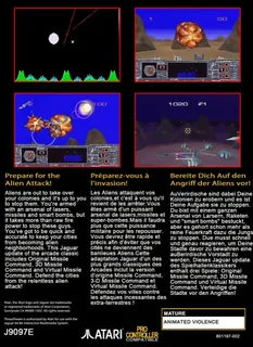 Missile Command 3D - Dos