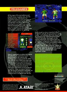 Sensible Soccer : International Edition - Dos