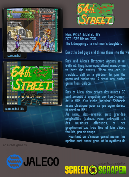 64th. Street - A Detective Story - Dos