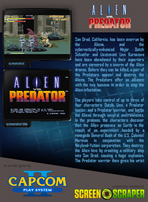 Alien vs. Predator - Dos