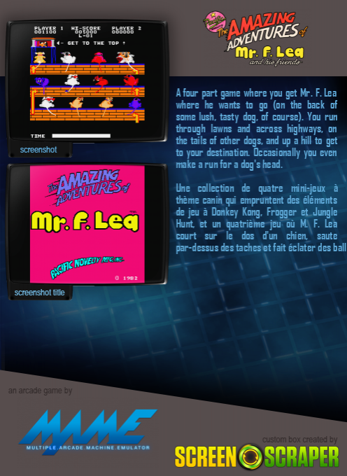 The Amazing Adventures Of Mr. F. Lea dos