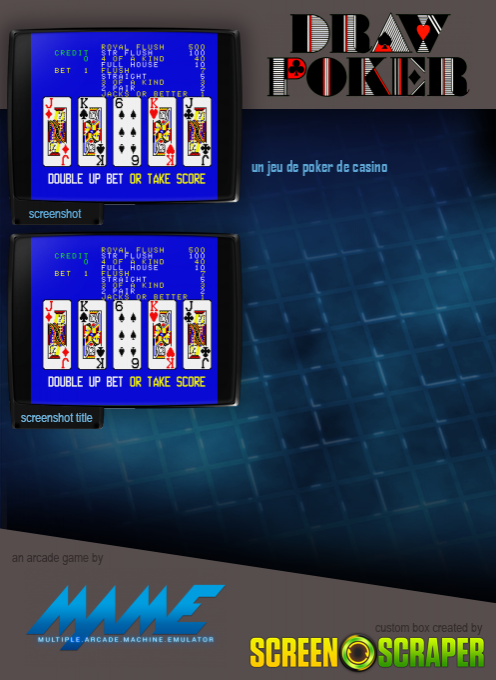 Amstar Draw Poker - Dos