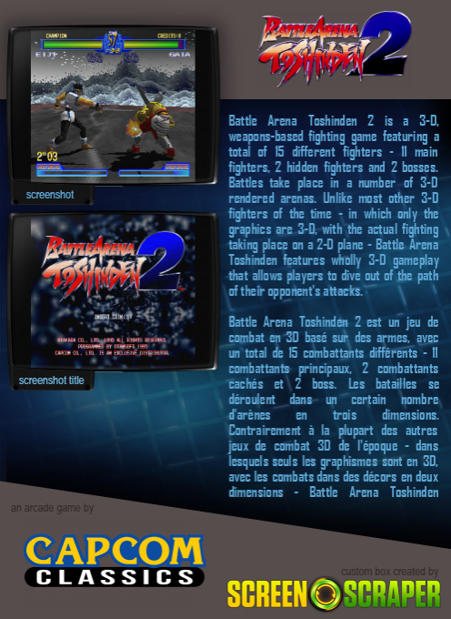 Battle Arena Toshinden 2 - Dos