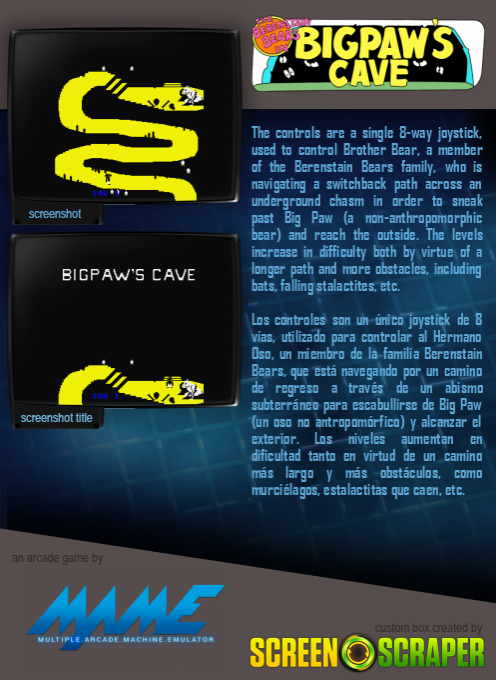 The Berenstain Bears In Big Paw's Cave dos