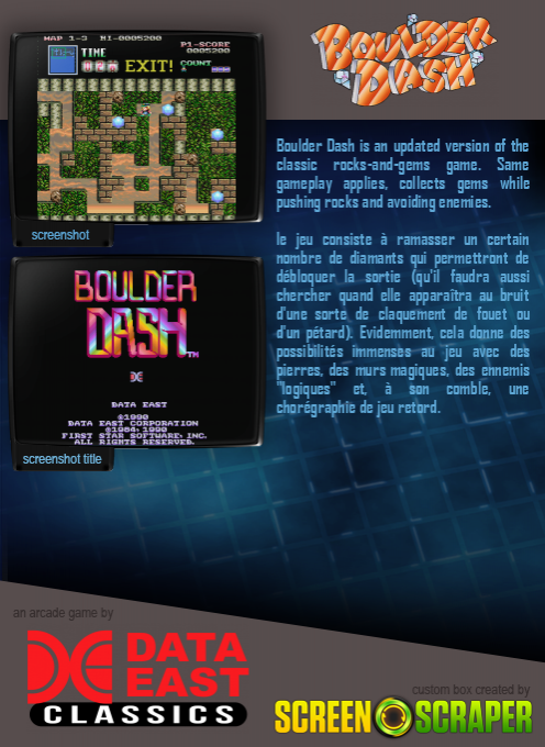 Boulder Dash / Boulder Dash dos