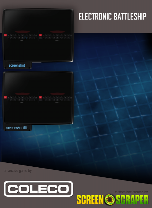 Electronic Battleship (TMS1000 version, rev. A) - Dos