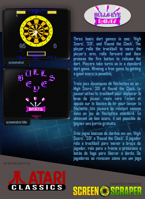 Bulls Eye Darts dos