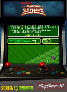 Captain Sky Hawk (playchoice-10)