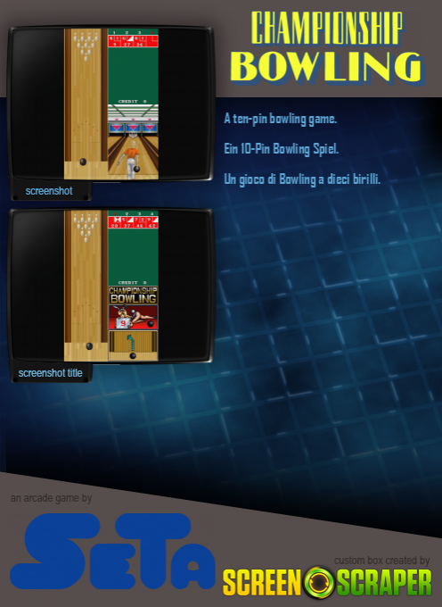 Championship Bowling - Dos