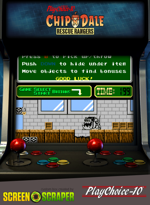 Chip'n Dale - Rescue Rangers (playchoice-10)