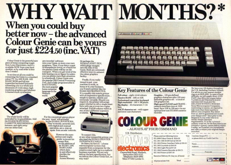 Colour Genie EG2000