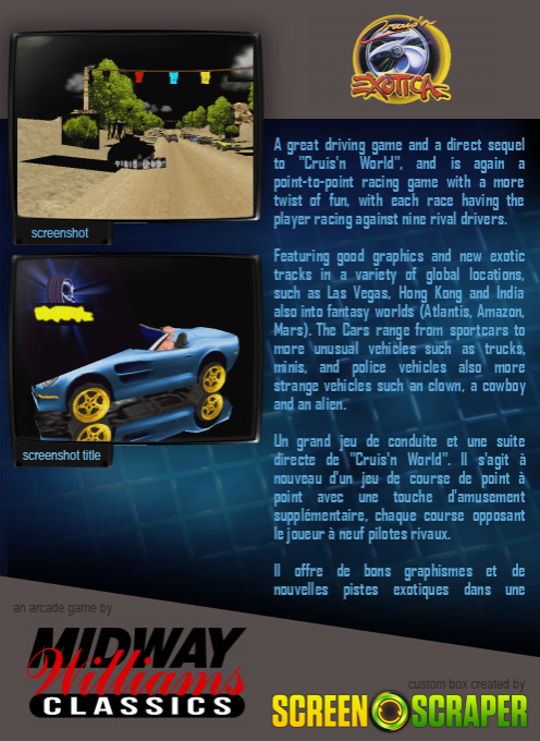 Cruis'n Exotica - Dos