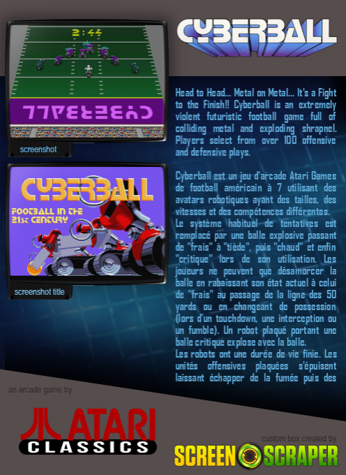 Cyberball - Dos