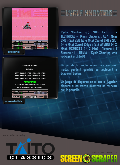 Cycle Shooting - Dos