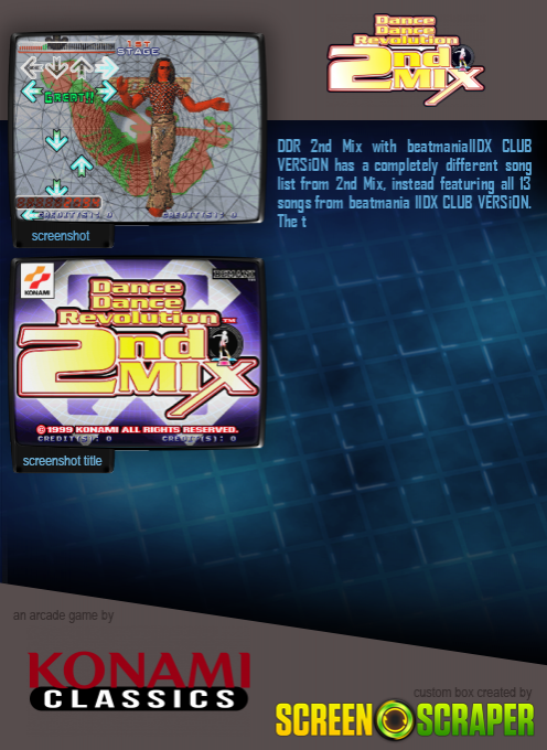 Dance Dance Revolution 2nd Mix dos