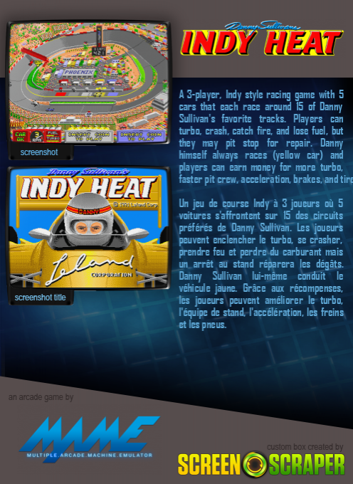 Danny Sullivan's Indy Heat dos