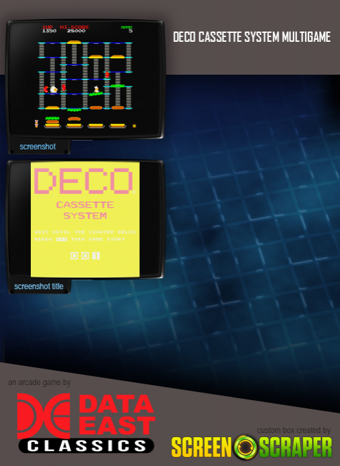 Deco Cassette System Multigame - Dos