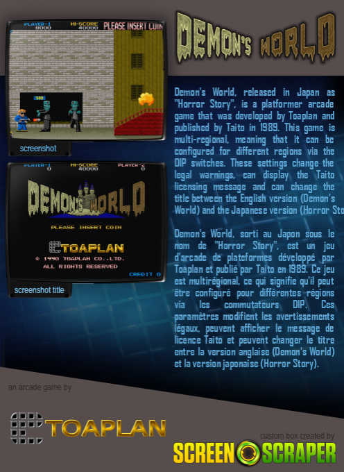 Demon's World / Horror Story - Dos