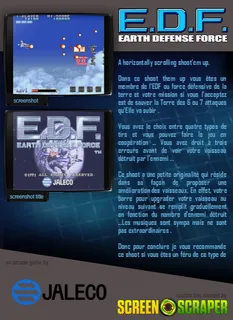E.d.f. - Earth Defense Force - Dos