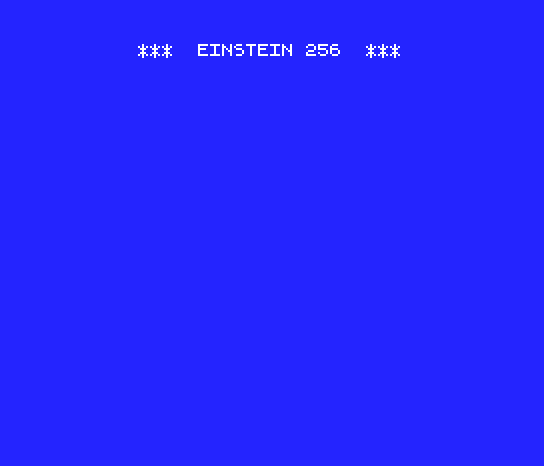 Einstein 256